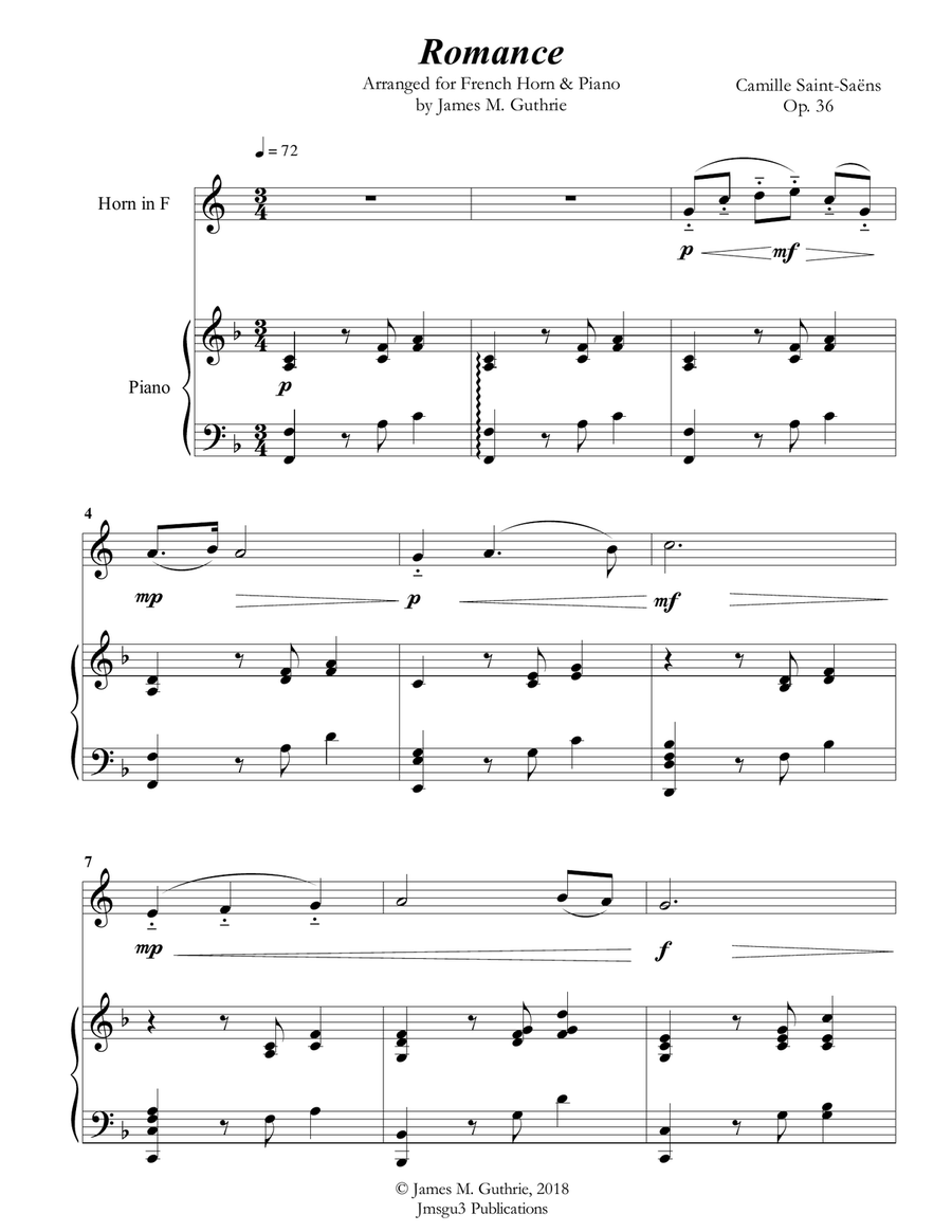 Romance french shop horn