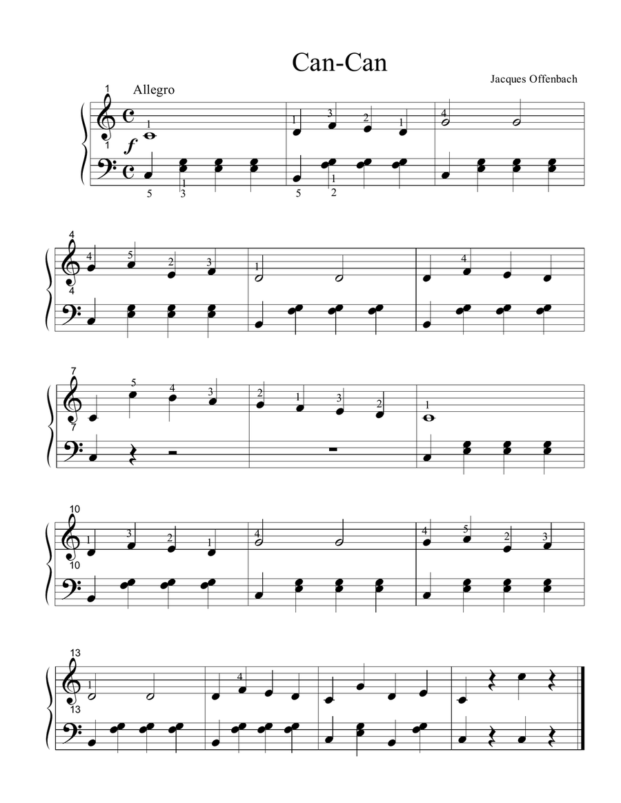 Beginner Piano Classics Easy Piano scores gallery preview page 5