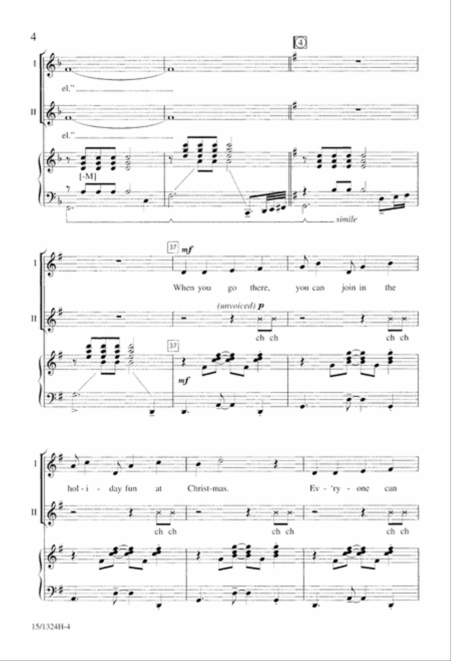 Jamaican Noel 2-Part scores gallery preview page 5