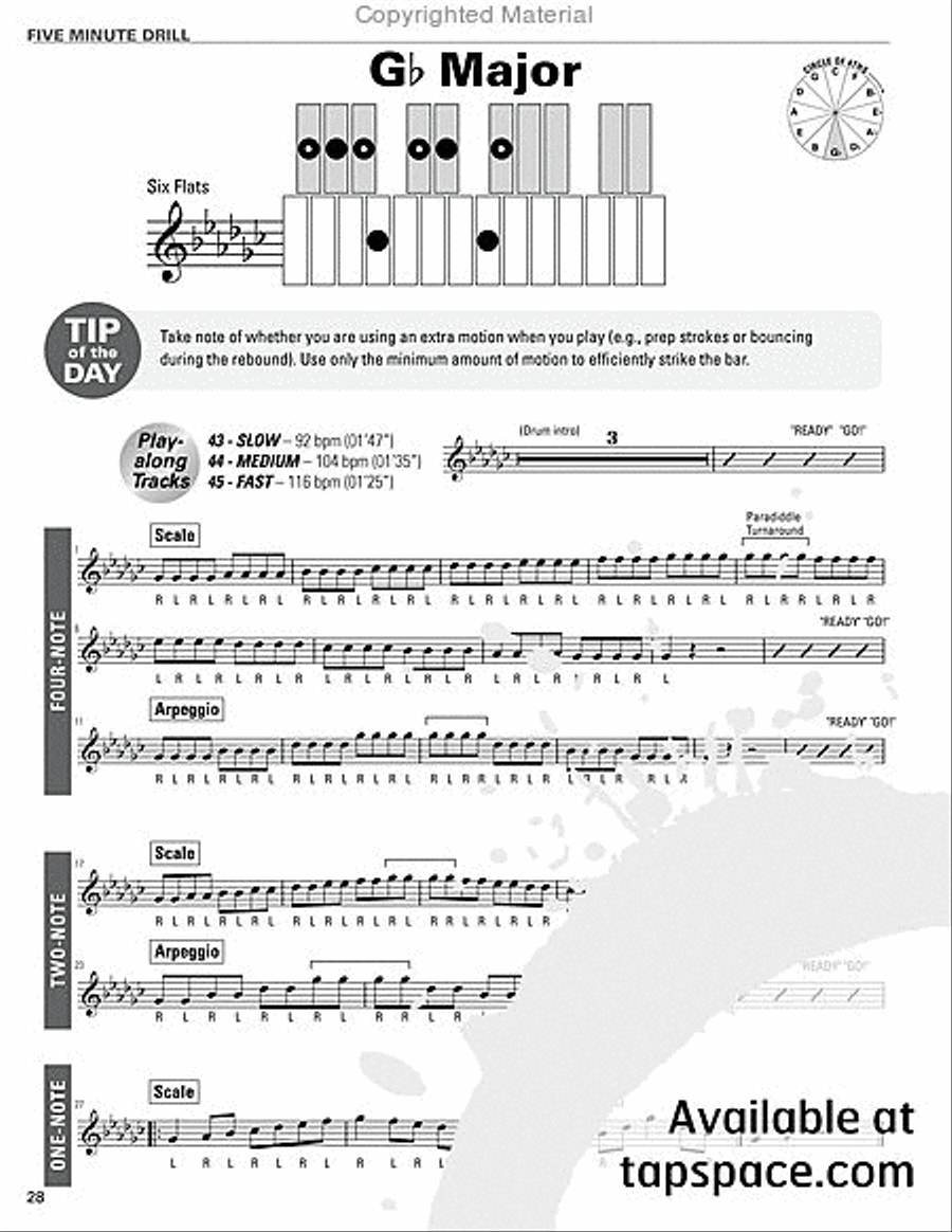 Five Minute Drill Percussion scores gallery preview page 29