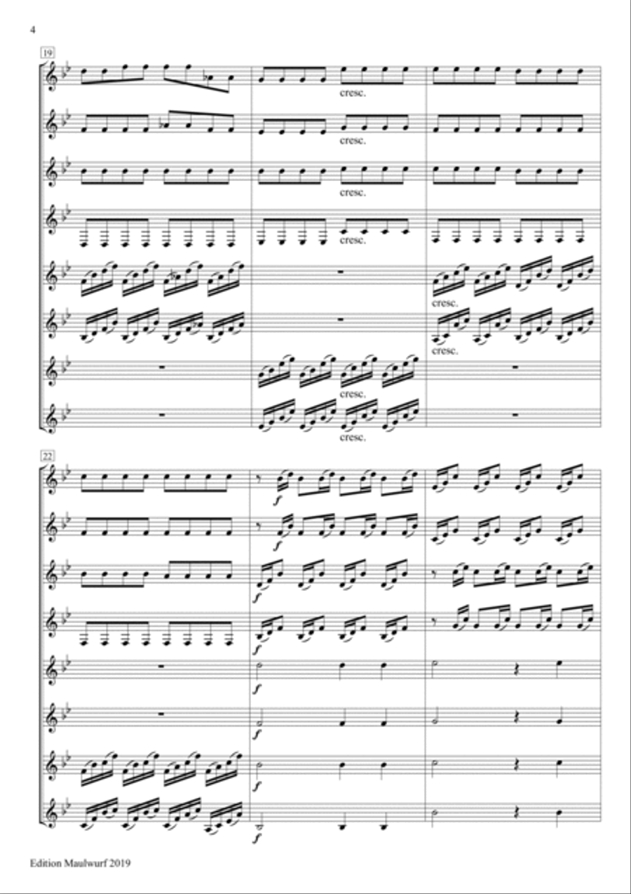 Zadok The Priest Horn scores gallery preview page 6