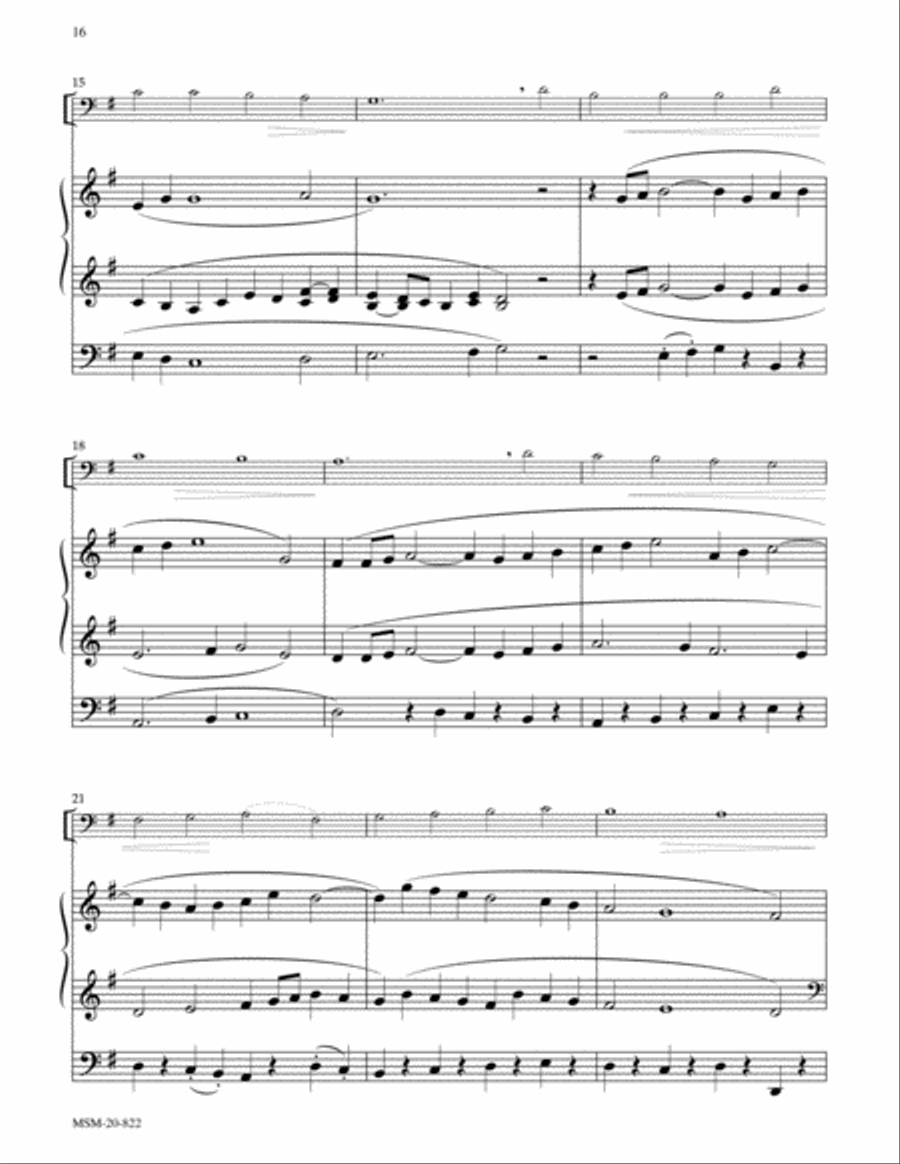 You Call Us, Lord, to Be (Rhosymedre) Choir scores gallery preview page 3