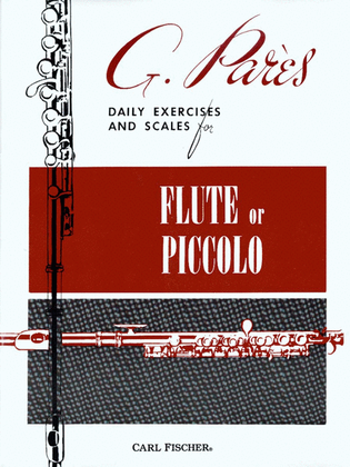 Book cover for Daily Exercises and Scales for Flute or Piccolo