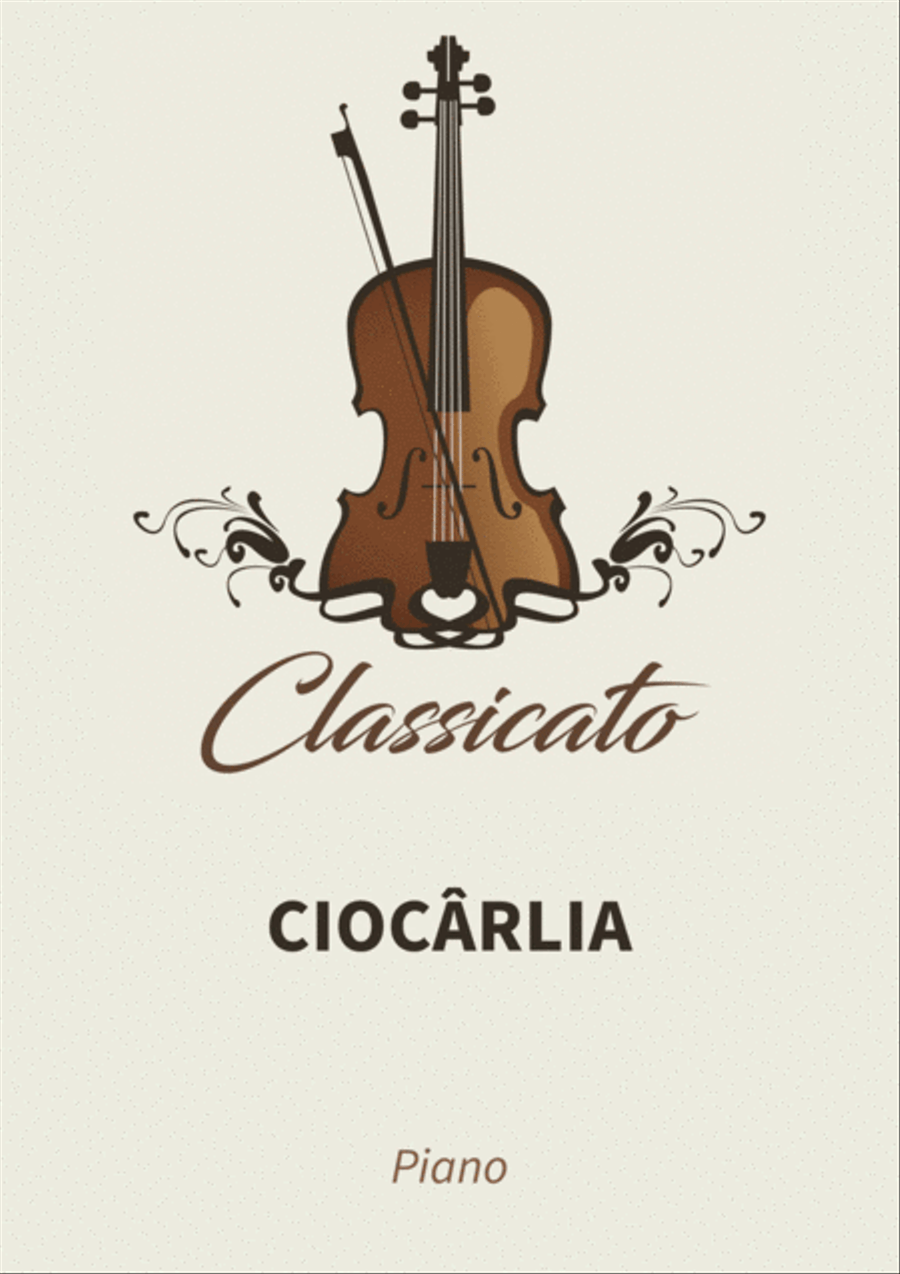 Ciocârlia Piano Solo scores gallery preview page 1