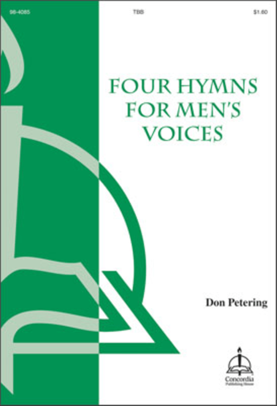 Four Hymns for Men's Voices 3-Part scores gallery preview page 1
