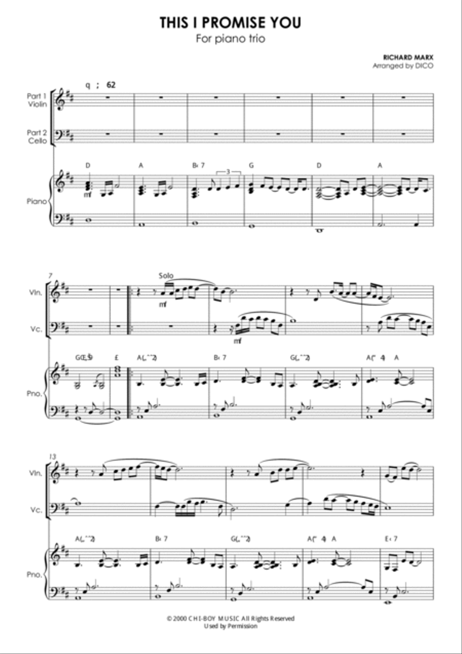 This I Promise You This I Promise You Piano Trio scores gallery preview page 2