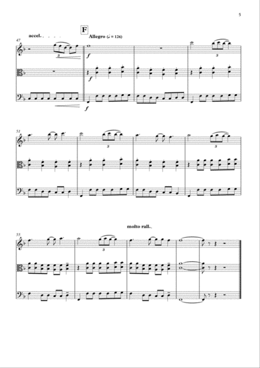 Wouldn't It Be Nice String Trio scores gallery preview page 5