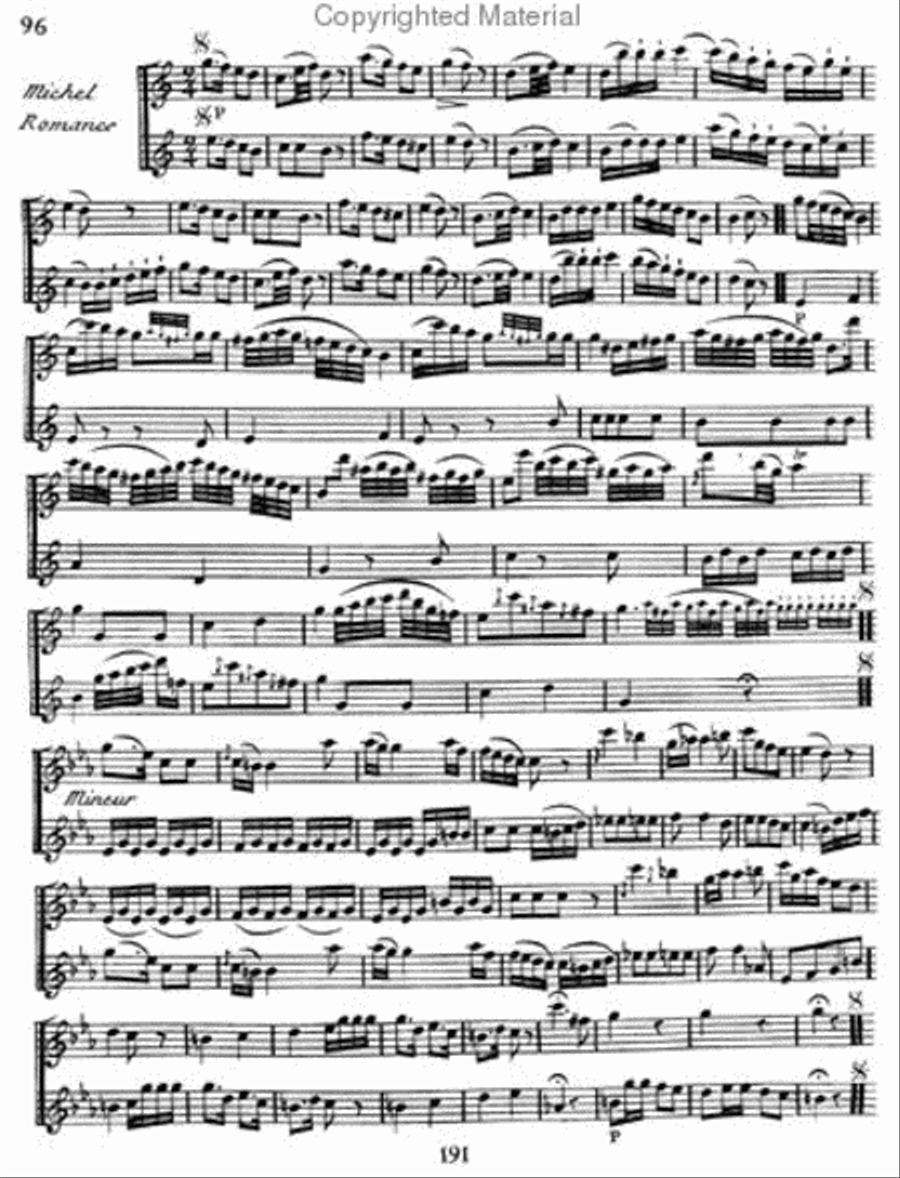 Methods & Treatises Flute - Volume 2 - France 1600-1800 Flute scores gallery preview page 4