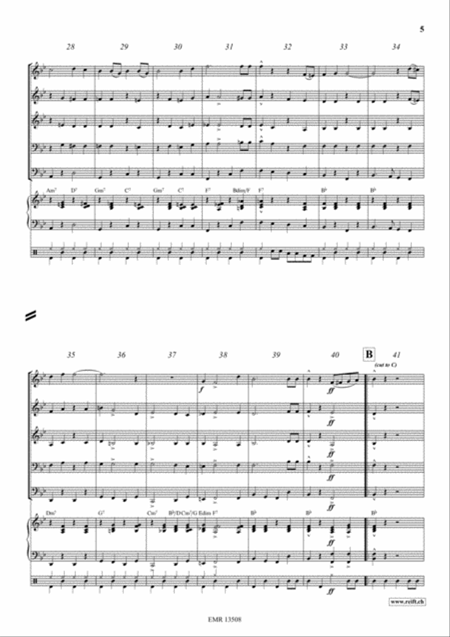 Strike Up The Band Strike Up The Band Woodwind Quintet scores gallery preview page 5