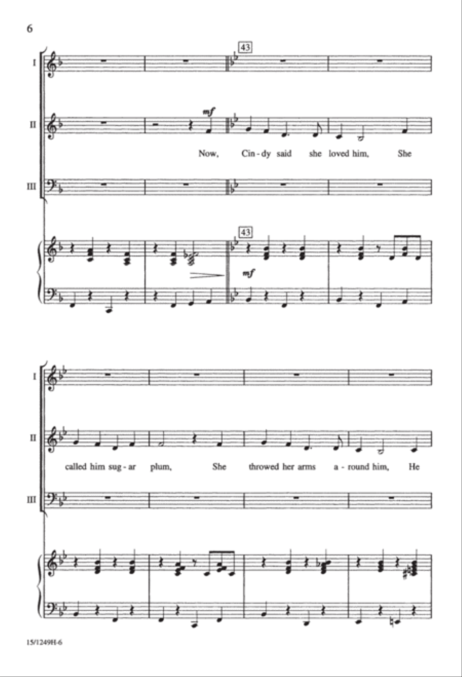 Cindy 3-Part scores gallery preview page 7