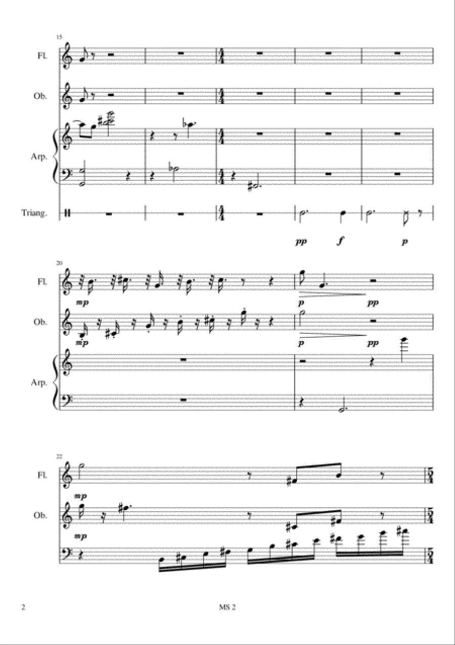 Quartet Small Ensemble scores gallery preview page 3