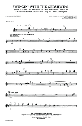 Swingin' with the Gershwins!: Tenor Saxophone