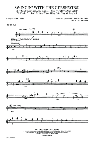 Swingin' with the Gershwins!: Tenor Saxophone