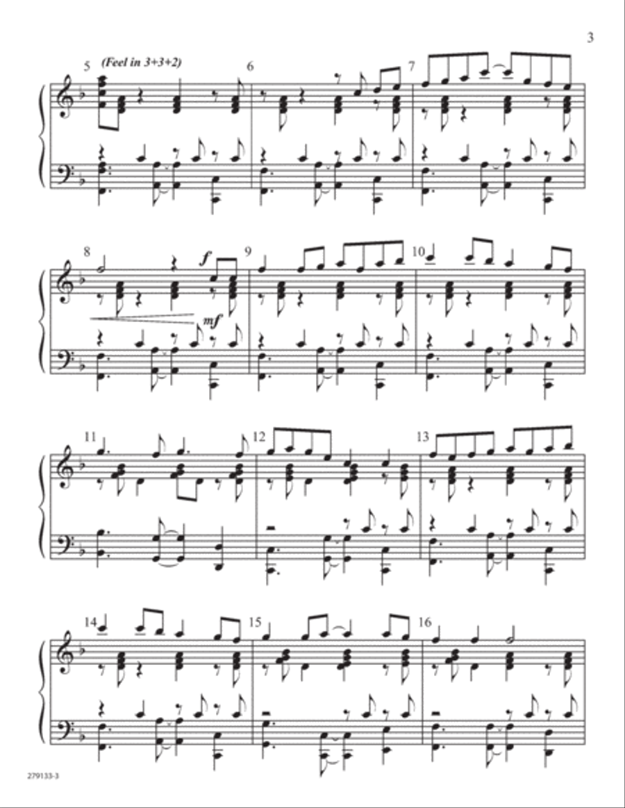 Simple Gifts 5-Octaves scores gallery preview page 3