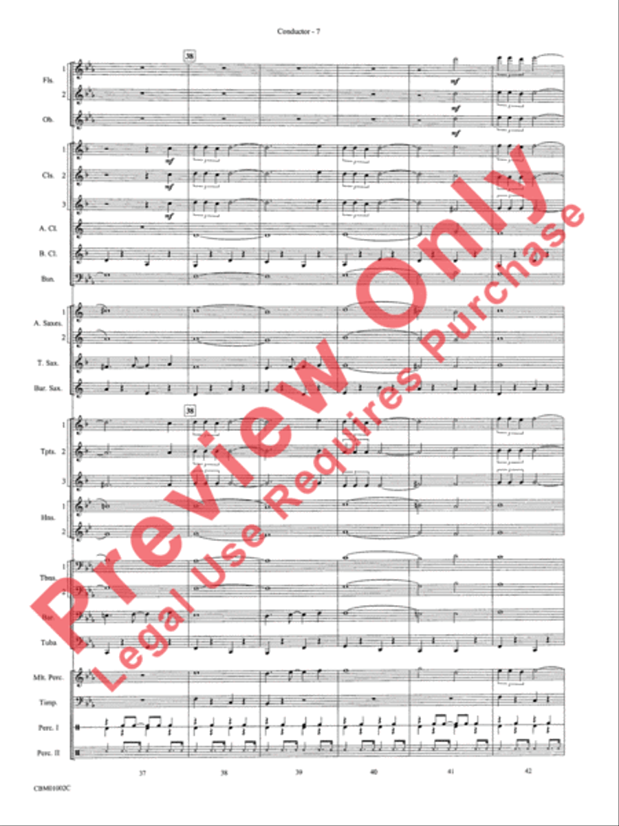 Chicago! (from the Musical Chicago!) Concert Band scores gallery preview page 10
