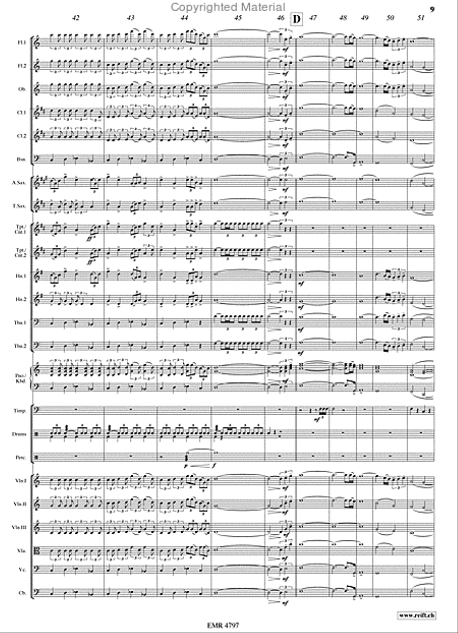 Robin Hood Orchestra scores gallery preview page 9