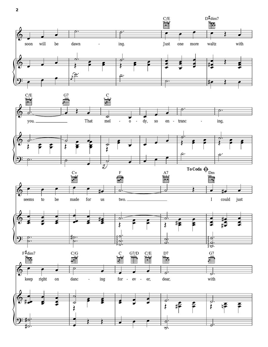 Three O'Clock In The Morning Guitar scores gallery preview page 2