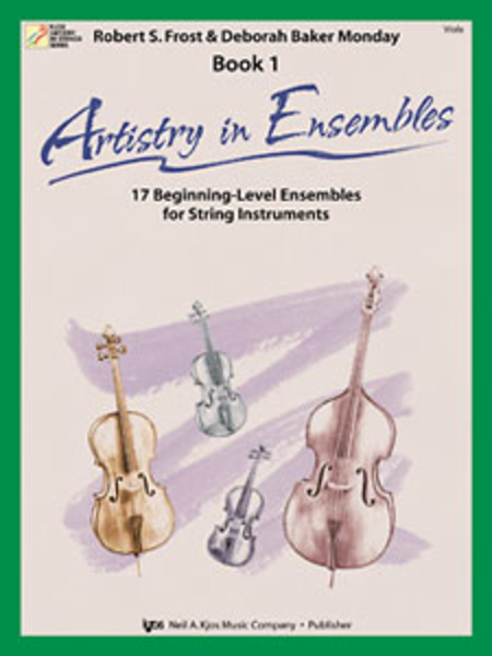 Artistry In Ensembles - Book 1 - Viola