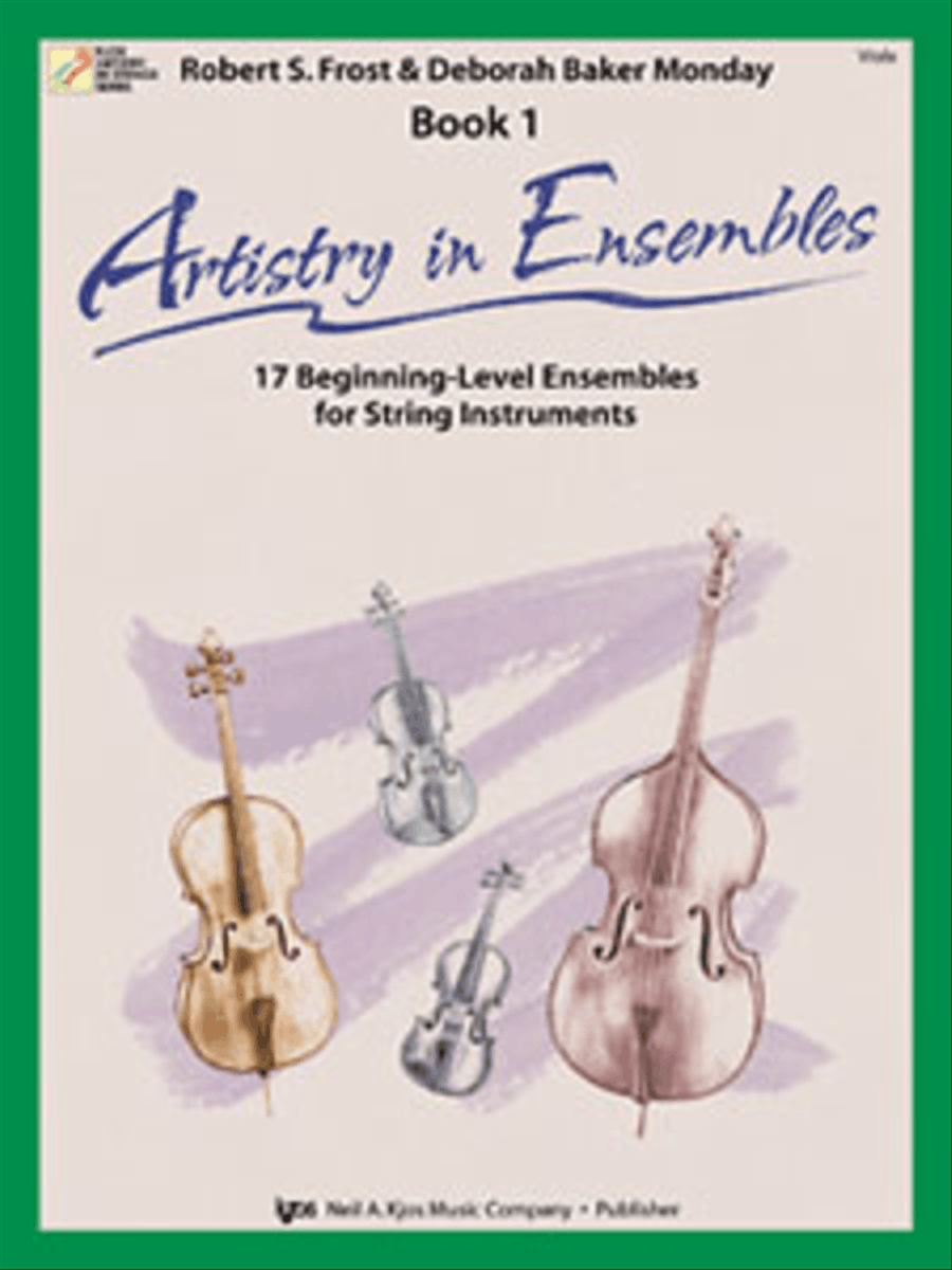 Artistry In Ensembles, Book 1 - Viola