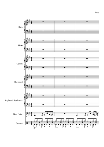 Blank Small Ensemble - Digital Sheet Music