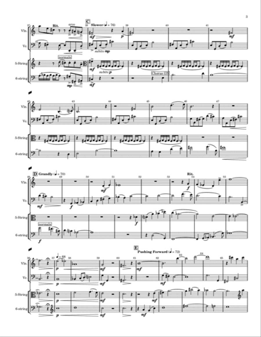 Organic Circuitry Organic Circuitry Choir scores gallery preview page 5