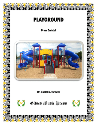 Book cover for Playground (for Brass Quintet)