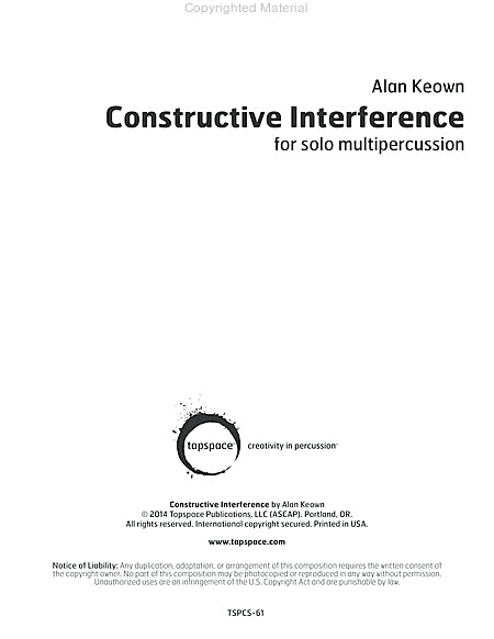 Constructive Interference image number null