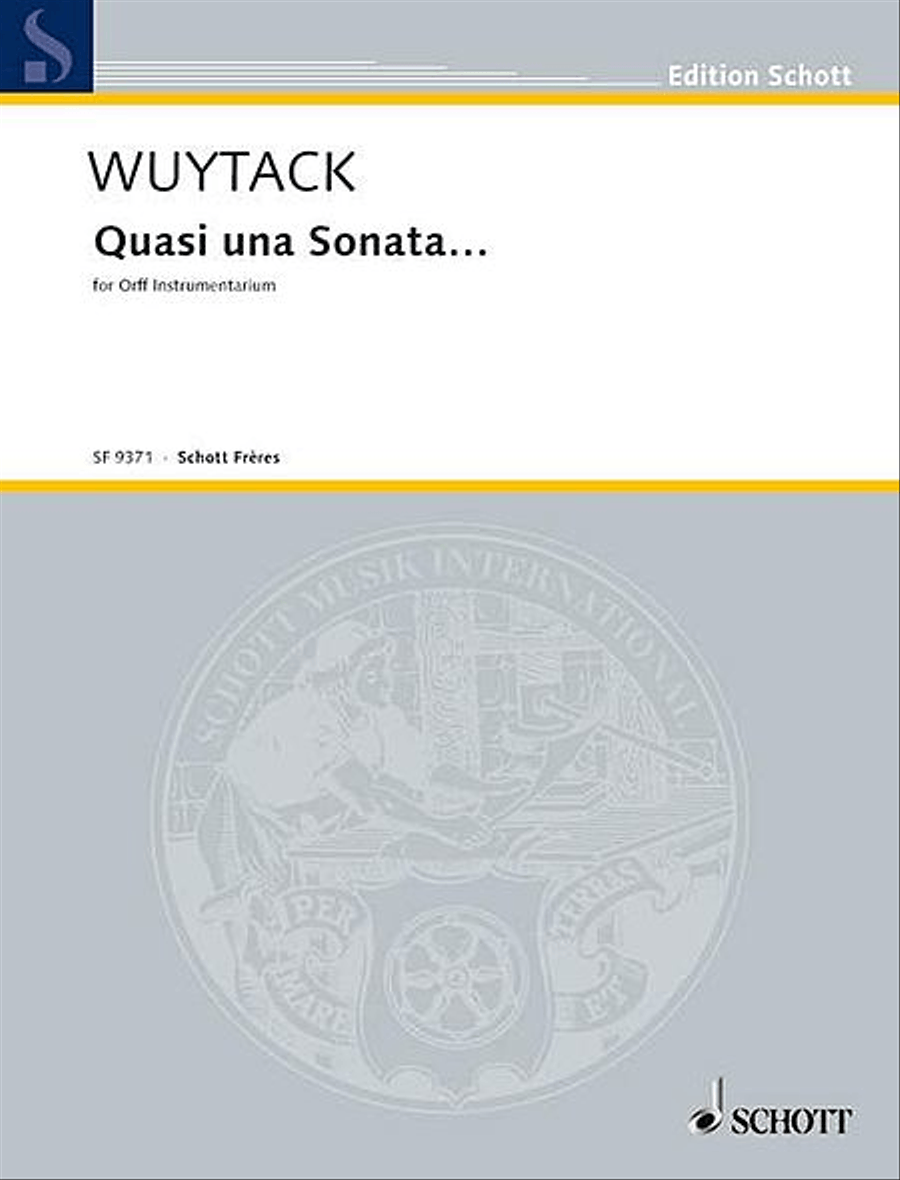 Quasi Una Sonata Score Xylophone, Metallophone And Glockenspiel Glockenspiel scores gallery preview page 1