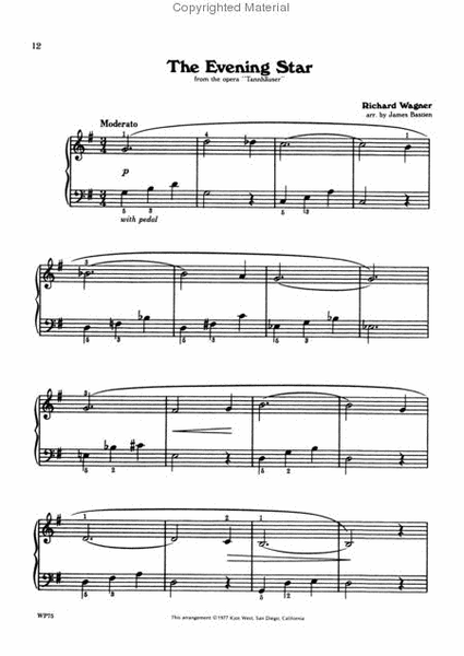 Favorite Classic Melodies, Level 3 by James Bastien Piano Method - Sheet Music