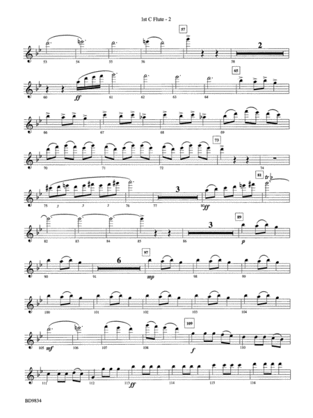 Fantasia for Christmas (based on "The Ukranian Bell Carol"): Flute