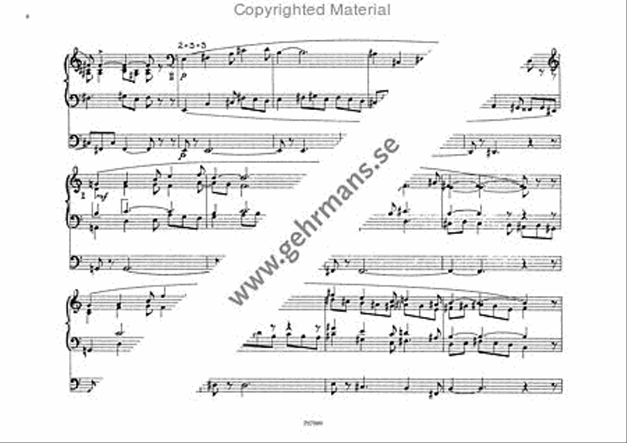 Kontraster Kontraster Organ Solo scores gallery preview page 6