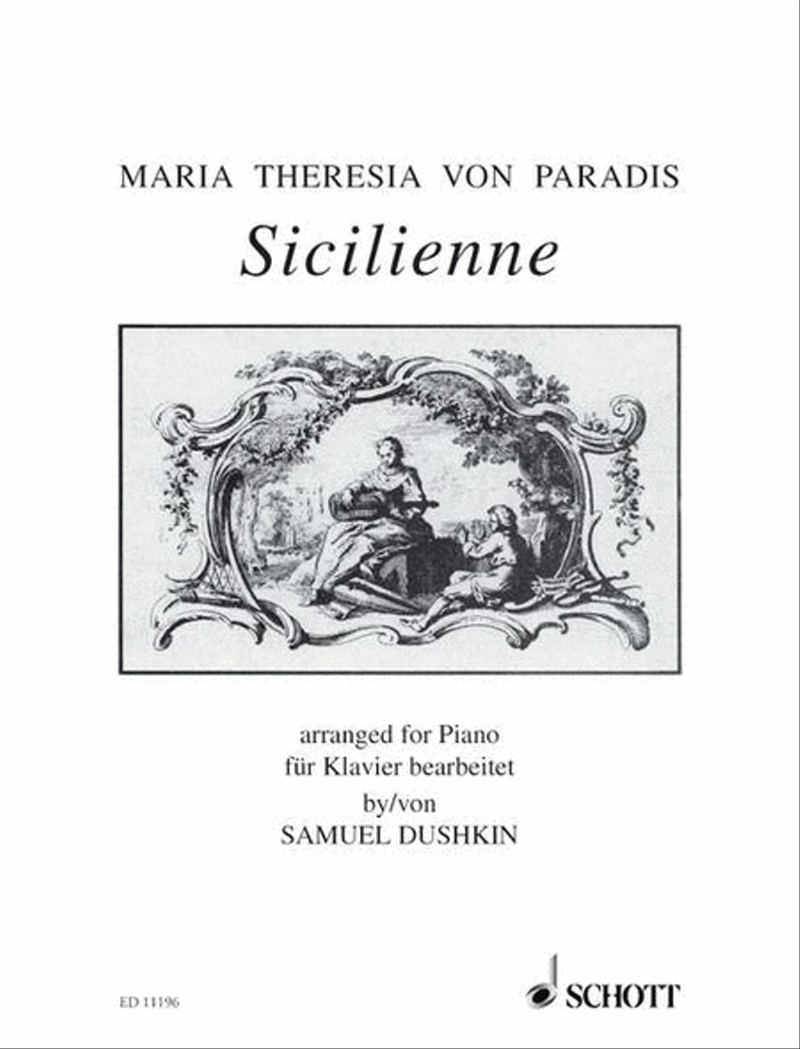 Sicilienne Sicilienne Piano Solo scores gallery preview page 1