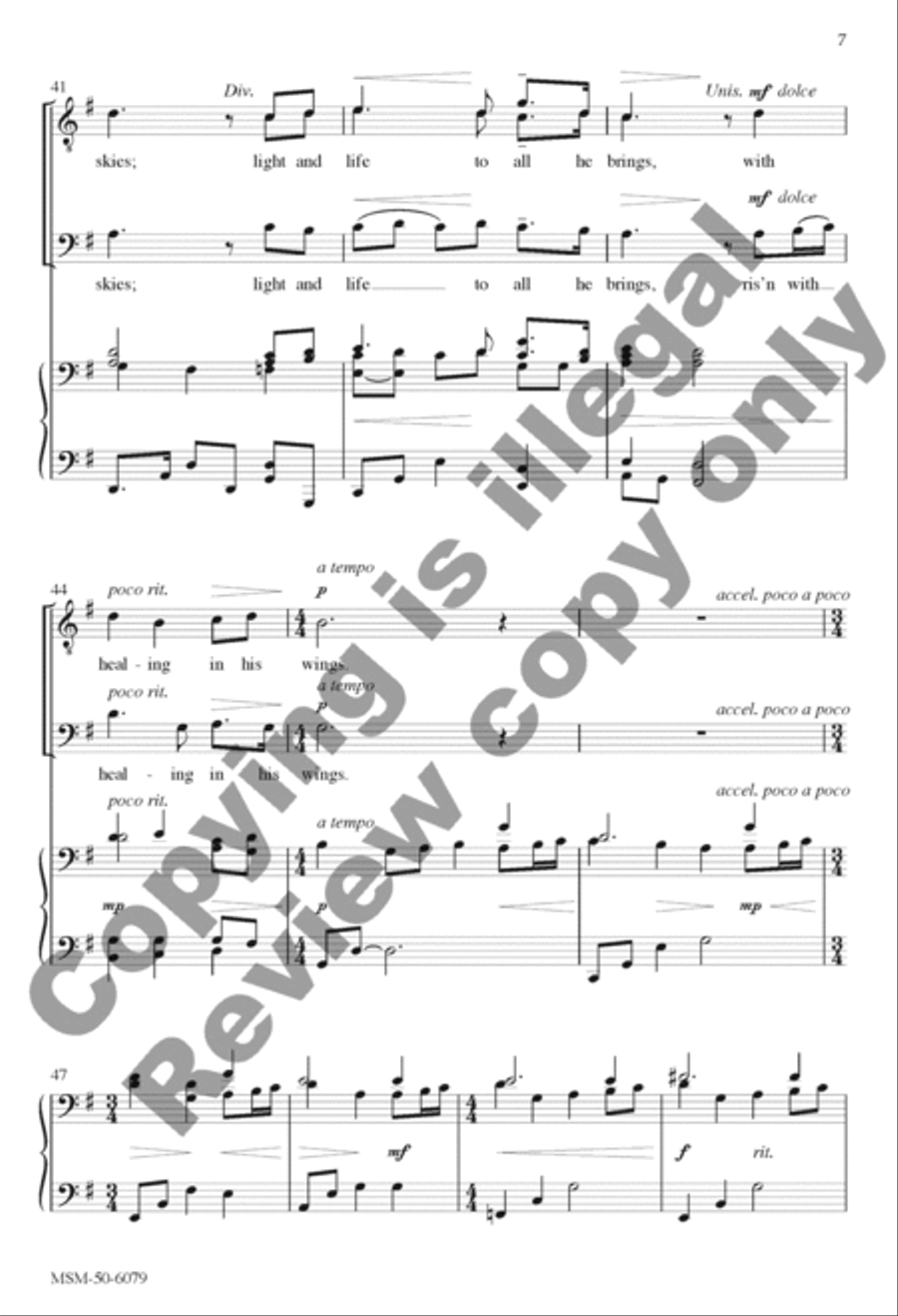 Like Him We Rise Like Him We Rise TTBB scores gallery preview page 7