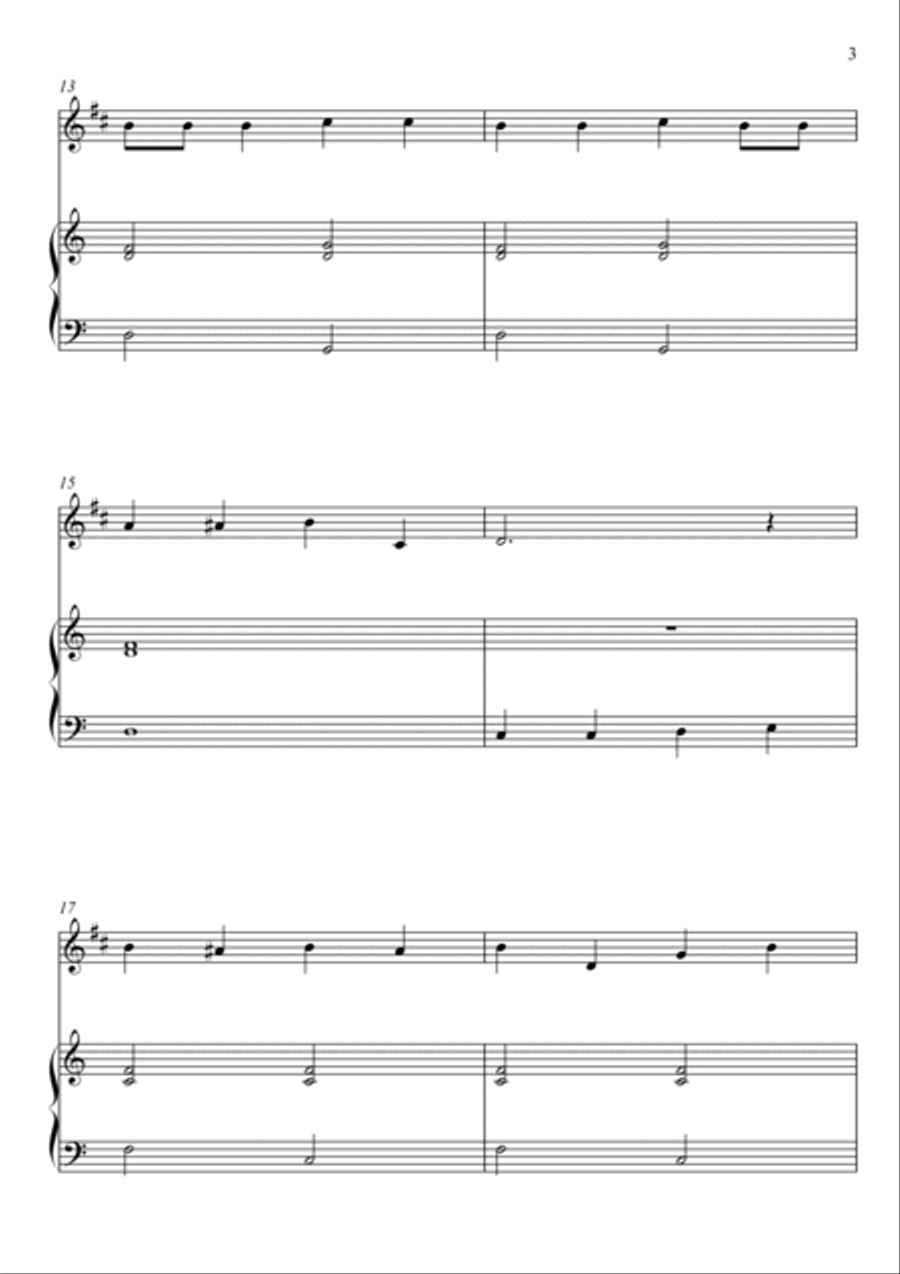 Rockin' Around The Christmas Tree Tenor Saxophone scores gallery preview page 3