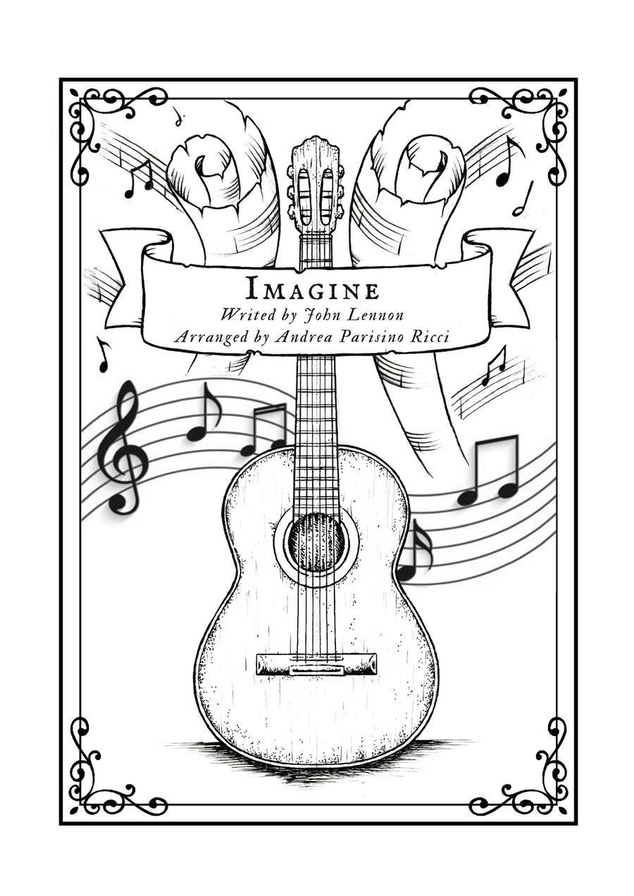 Imagine Guitar Tablature scores gallery preview page 1