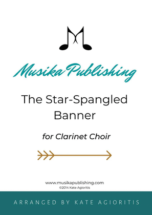 Book cover for The Star-Spangled Banner - for Clarinet Choir