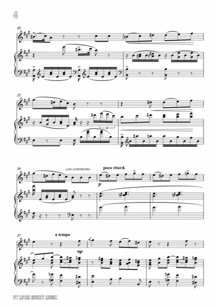 Bellini-Quando incise su quel marmo,for Flute and Piano image number null