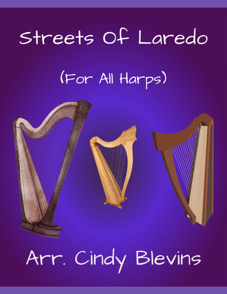 Streets of Laredo, for Lap Harp Solo image number null