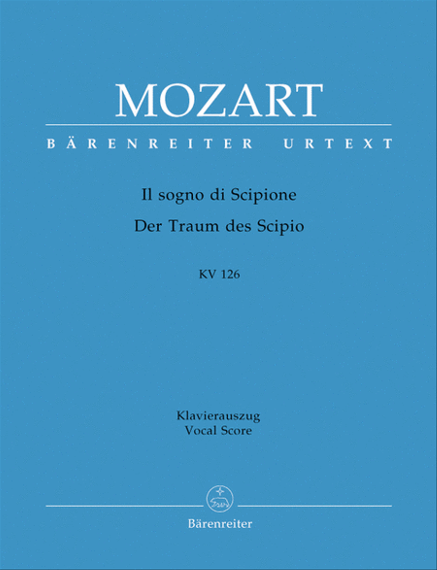 Il sogno di Scipione - Der Traum des Scipio, KV 126