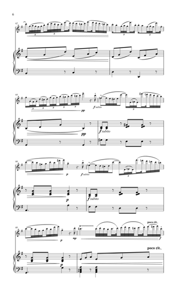 Boehm, Nel cor piu for flute & piano