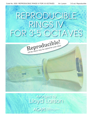 Book cover for Reproducible Rings for 3-5 Octaves, Vol. 4-Digital Download