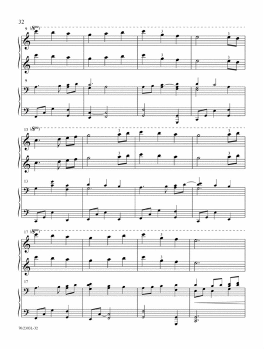 Christmas Keys for Student and Teacher Piano Method scores gallery preview page 16