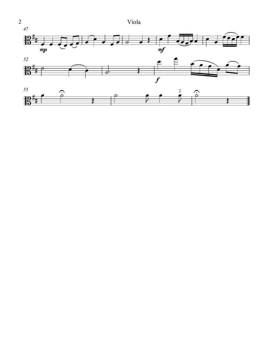 Savior Like a Shepherd Lead Us String Quartet scores gallery preview page 6