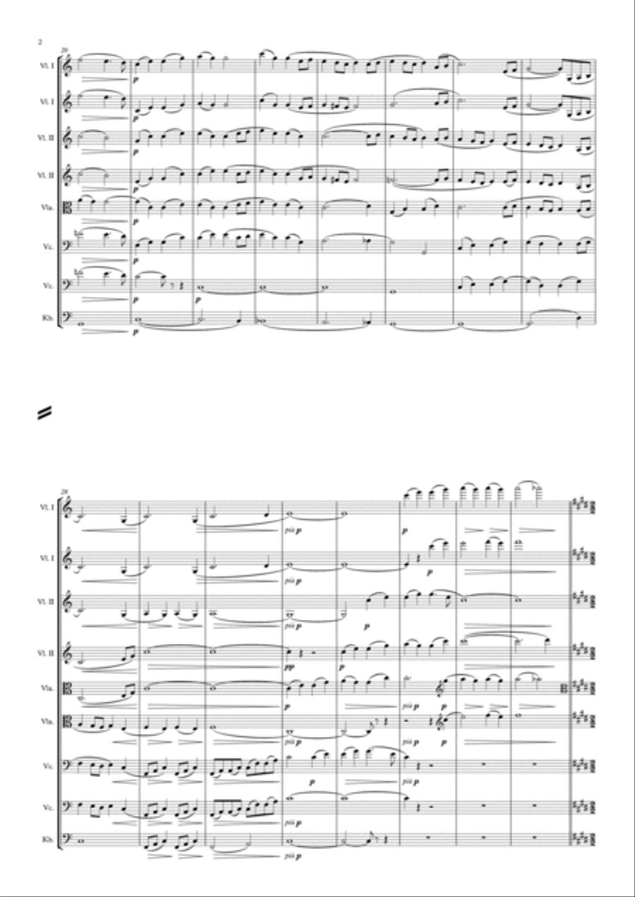 Hänsel und Gretel (Suite) String Orchestra scores gallery preview page 2