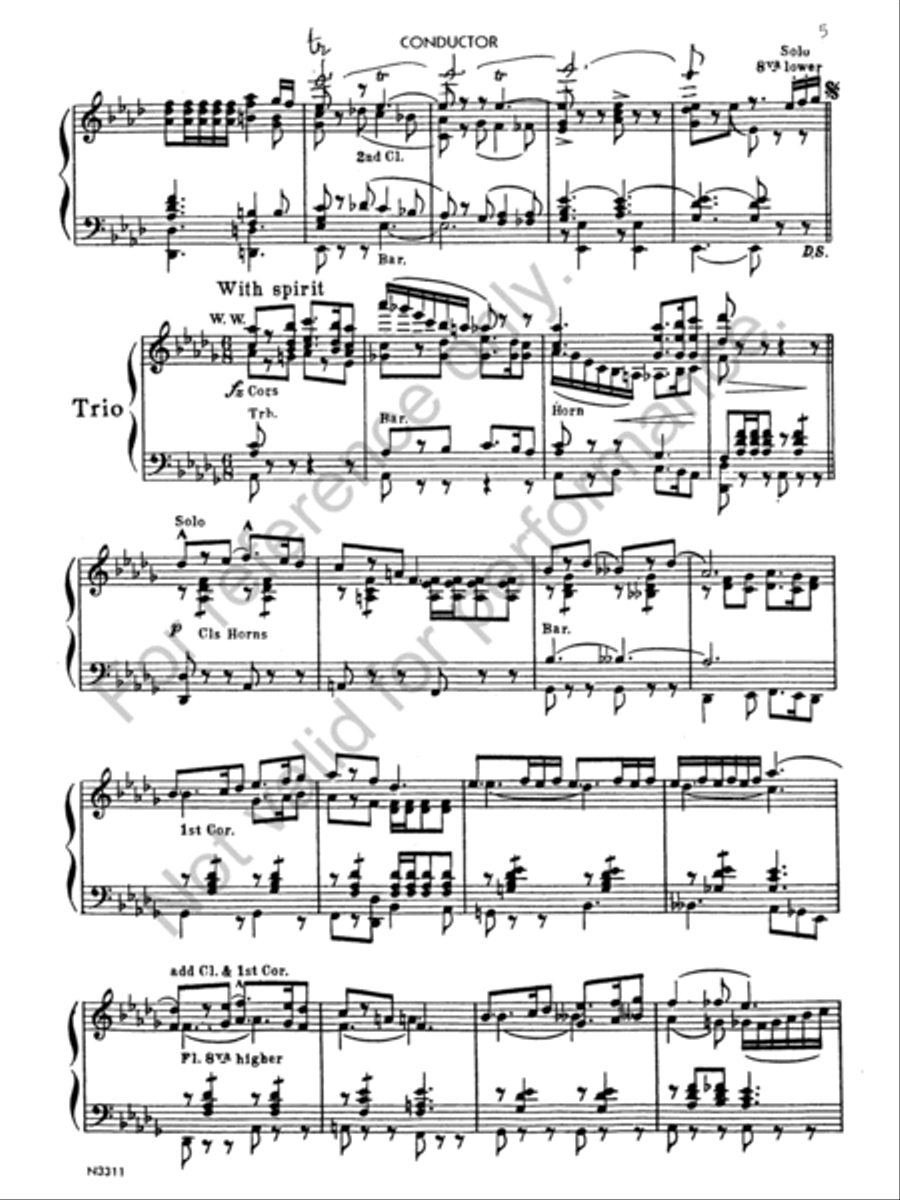 Atlantic Zephyrs Atlantic Zephyrs Concert Band scores gallery preview page 6