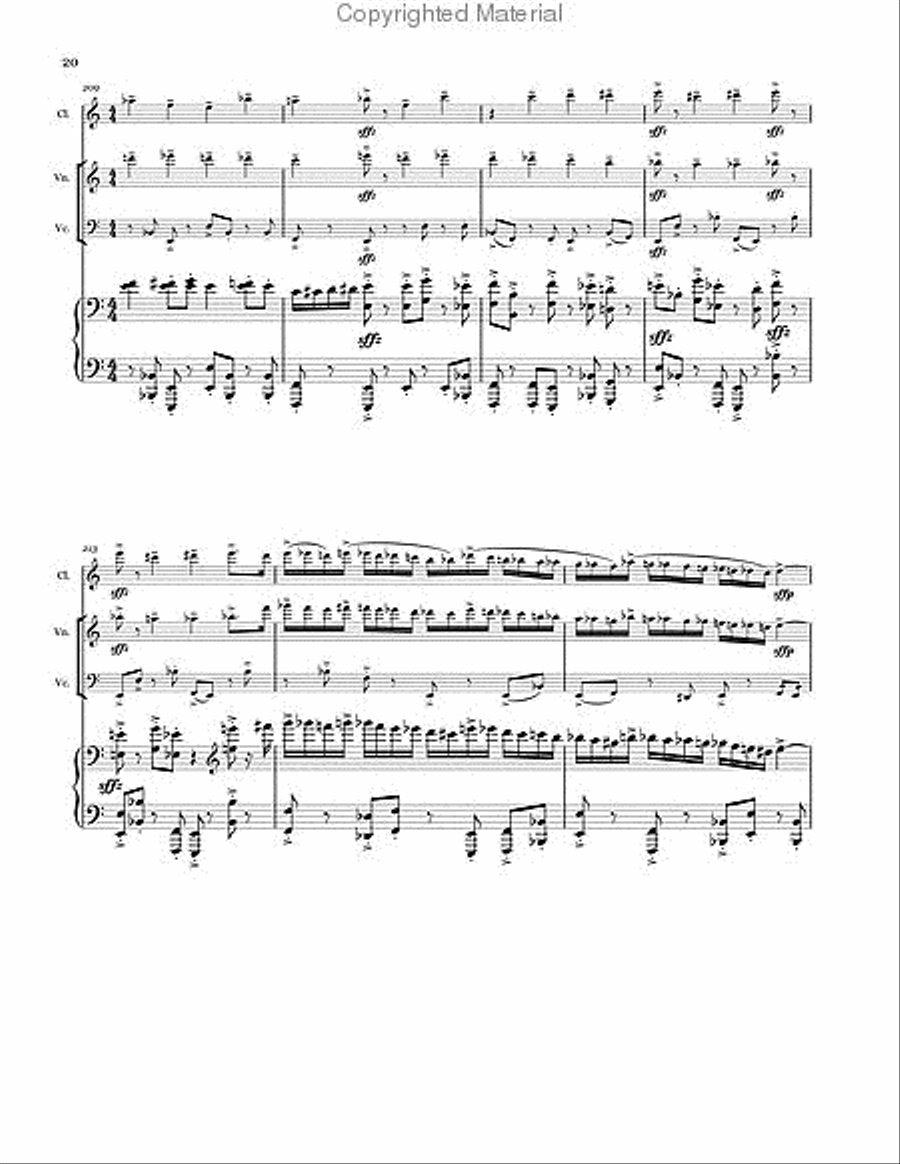 Buzz Buzz Chamber Music scores gallery preview page 12