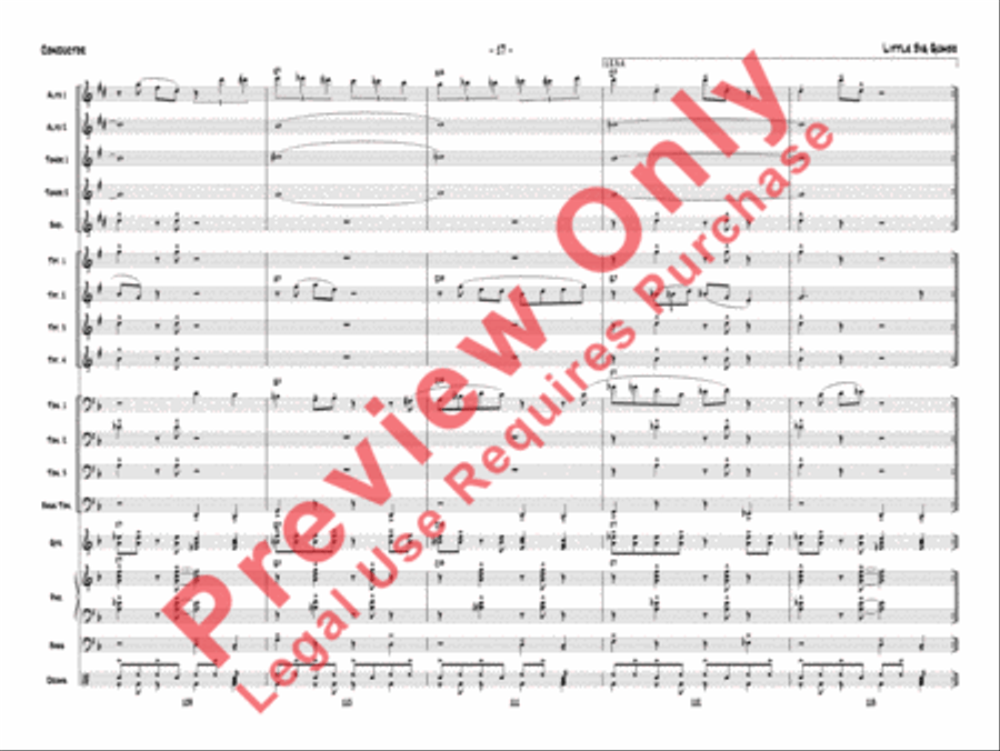 Little Big Gumbo Little Big Gumbo Jazz Ensemble scores gallery preview page 20