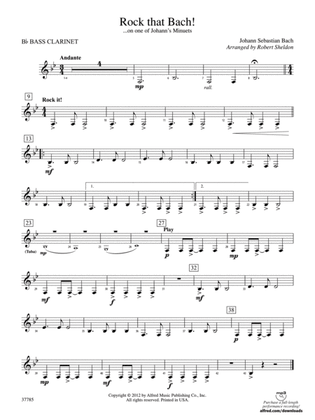 Rock That Bach!: B-flat Bass Clarinet