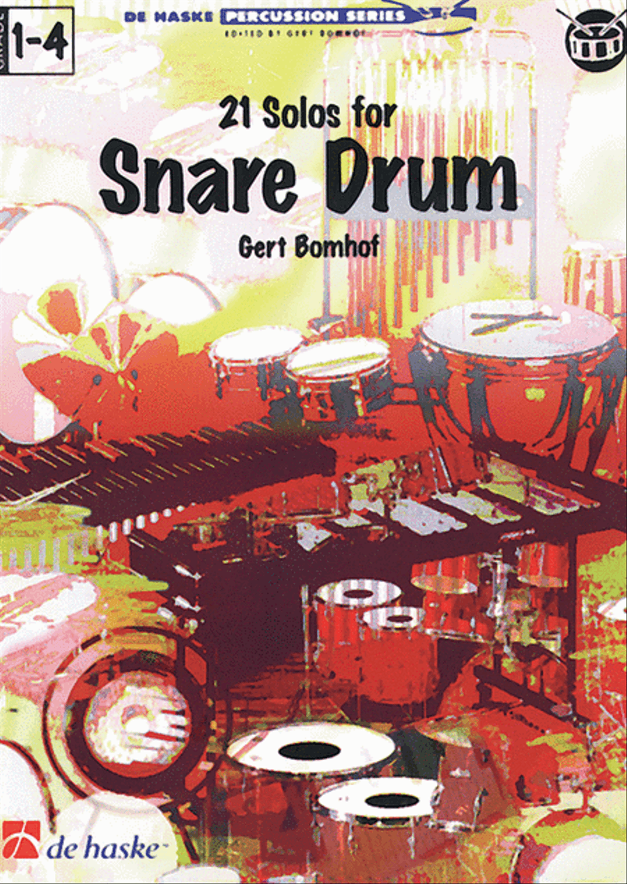 21 Solos For Snare Drum Percussion scores gallery preview page 1