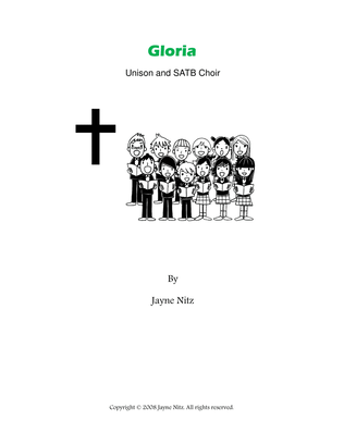 Gloria (Unison and SATB Choir)